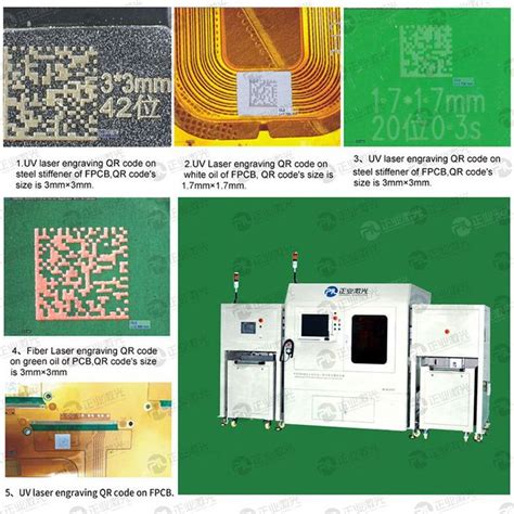 Qr Code Pcb Laser Marking Machine Pcb Laser Marking Coding Laser