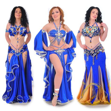 Blue Belly Dance Costumes From Aida Style Collection Click Now