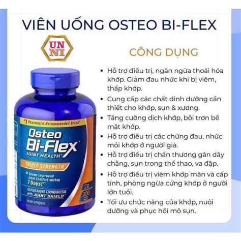 Viên Uống Hỗ Trợ Xương Khớp Osteo Bi Flex Triple Strength