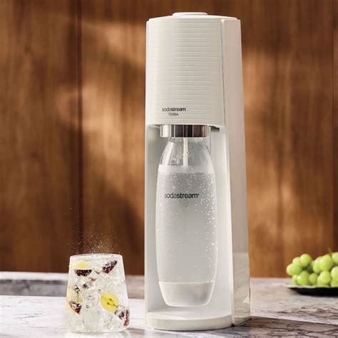 Machine à eau gazeuse SodaStream Terra White