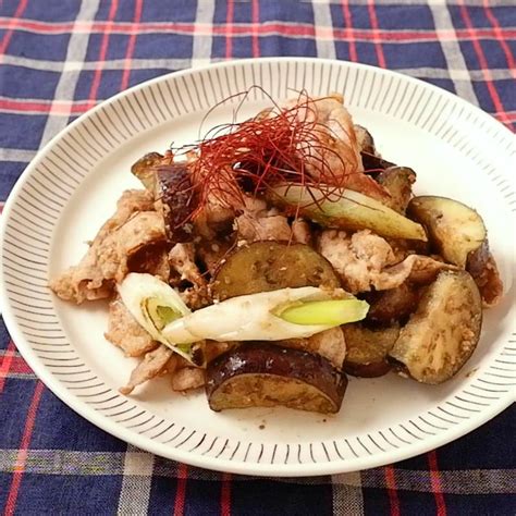 ナスと豚肉のごまみそ炒め 作り方・レシピ クラシル