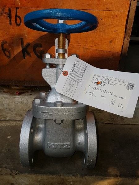 Jual Gate Valve Kitz Original Inch Cast Iron Jis K Fc Flange