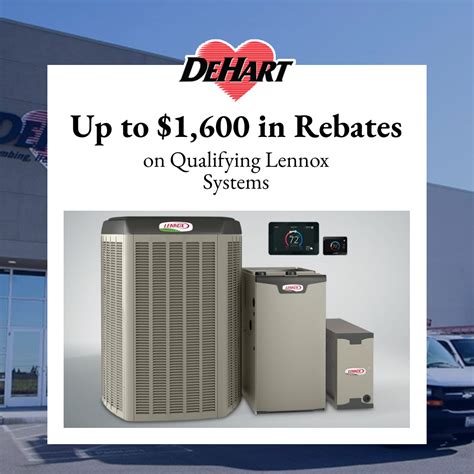 Up To 1 600 In Rebates Hvac System Hvac Rebates