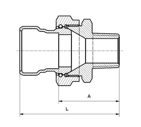 Mueller Streamline STL G Male Union P X MPT On Mueller Industries Inc