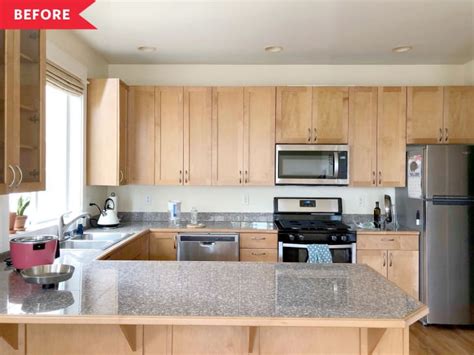 Natural Wood Kitchen Cabinet Inspiration Before And After Photos