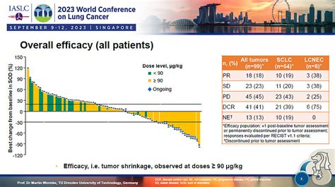 2023 WCLC 小细胞肺癌的探索DLL3靶向药物B7 H3 ADC 小细胞肺癌SCLC约占肺癌的14 且预后不良广泛期患者