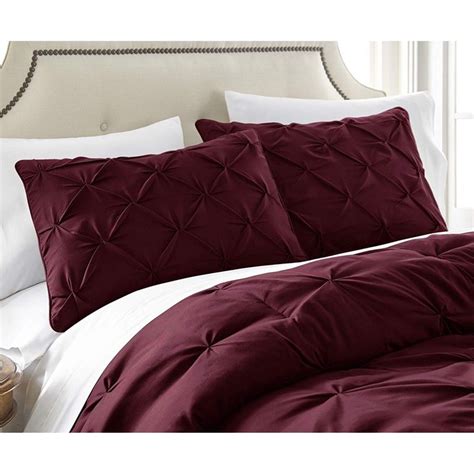 Chezmoi Collection Sydney 7 Piece Pintuck Pinch Pleat Comforter Set