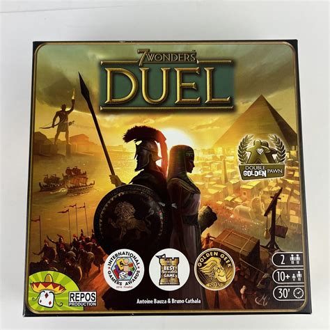 7 Wonders Duel Board Game Critically Acclaimed Award Winning Board