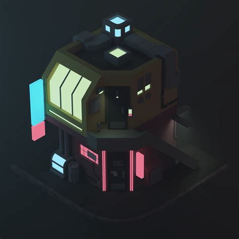 ArtStation - Futuristic House 