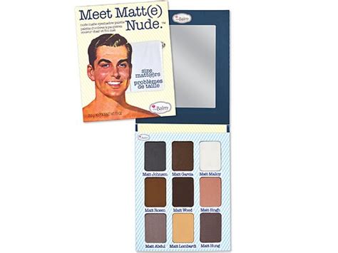 TheBalm Meet Matt E Nude Eyeshadow Palette LovelySkin