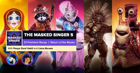 The Masked Singer | Season 5, Episode 1 PREMIERE RHAPup