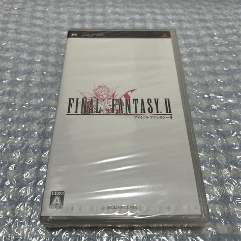 Yahooオークション Psp ファイナルファンタジーⅡ 新品未開封