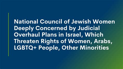 National Council Of Jewish Women National Council Of Jewish Women