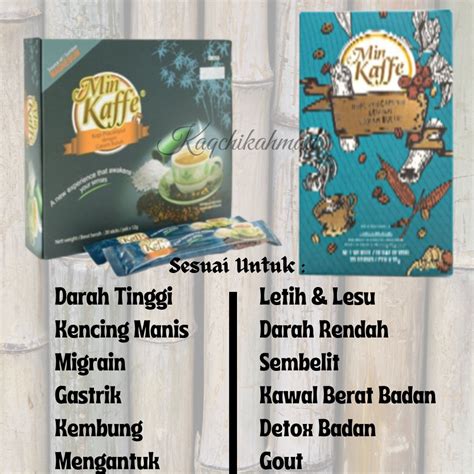 Min Kaffe Kopi Garam Buluh Kopi Garam Buluh Penuh Khasiat Shopee