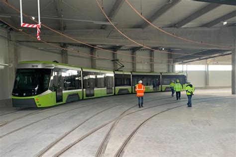 Olsztyn Tramwaj testuje nową zajezdnię Transport Publiczny