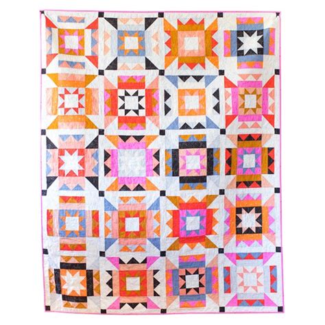 Nova Star Quilt Pattern by Then Came June | SKU: TCJ121 | Stash Fabrics