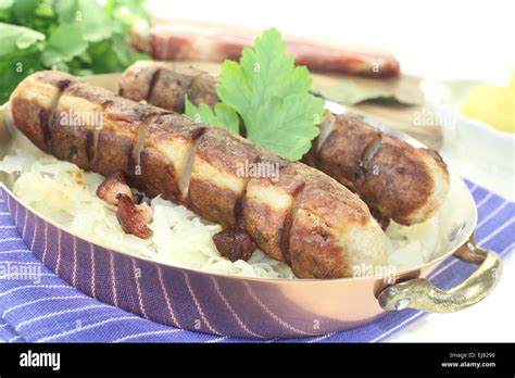 Choucroute Saucisse Et Pommes De Terre Banque De Photographies Et D