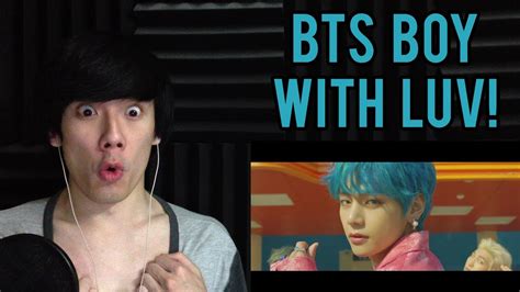 BTS Boy With Luv Feat Halsey MV Reaction YouTube