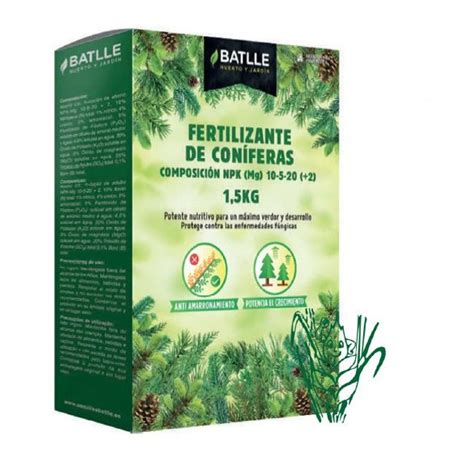 Fertilizante De Coníferas Batlle Agrocereval Sl