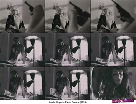 Naked Leslie Hope In Paris France