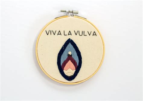 Viva La Vulva Feminist T Vagina T Yoni Wall Décor Etsy