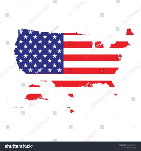 Usa Highresolution Detailed Vector Map Stock Vector (Royalty Free ...