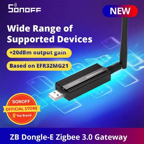 Sonoff Zb Dongle E Wireless Zigbee Gateway Analyzer Zigbee Mqtt Usb