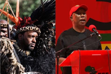 Malema backs Zulu King Misuzulu, calls for unity of the royal family