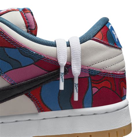 Parra X Nike SB Dunk Low Abstract Art Jul 2021 DH7695 600