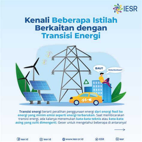 Kenali Beberapa Istilah Berkaitan Dengan Transisi Energi Iesr