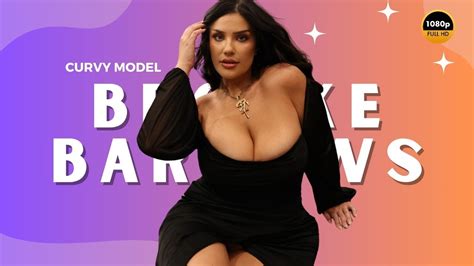 Brooke Barrows Plus Size Body Positivity Fashion Bio Of A Curvy