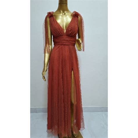 Vestido Madrinha Laranja Queimado - Vestido madrinha convidada terracota, laranja queimado, cor telha ...