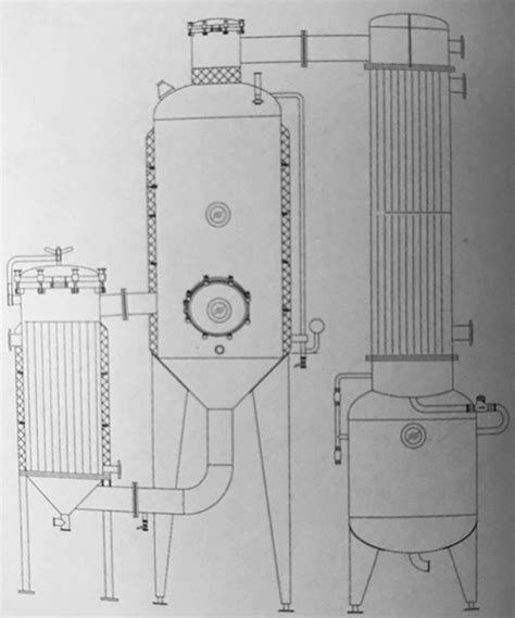 Pharmaceutical Equipment Of Single Effect Externanl Circulation Vacuum