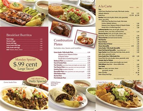 Revamp Your Dining Experience with These Creative Ala Carte Menu ...