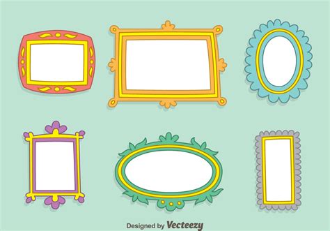 Hand Drawn Frame Vector Set 135126 Vector Art at Vecteezy