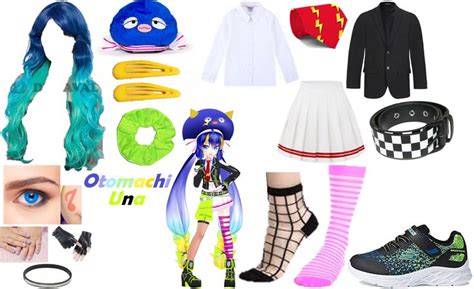 Vocaloid Otomachi Una Cosplay Clothing Footwear And Accessories In