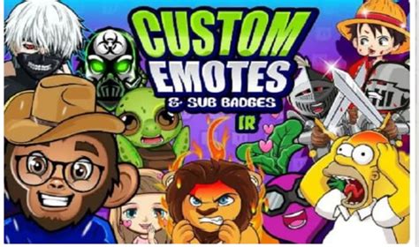 Create Custom Kick Youtube Twitch Emotes Discord Emoji And Sub