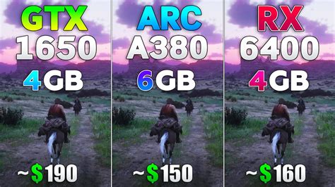 Arc A Vs Gtx Vs Rx Test In Games Youtube