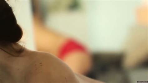 Shay Laren Red Lingerie Striptease