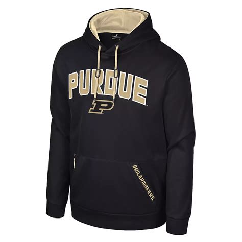 Colosseum Athletics Mens Purdue University Levitating Pullover Hoodie