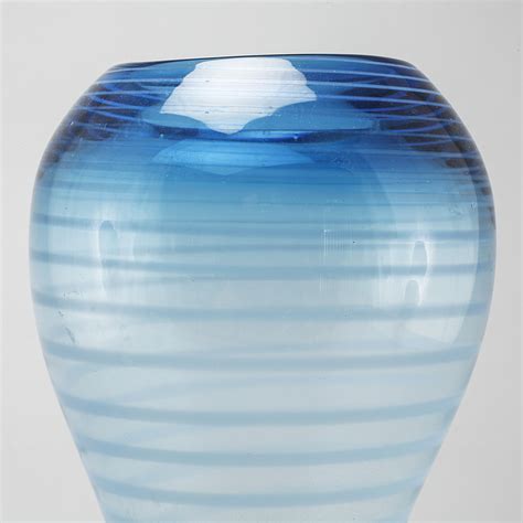 A Glass Vase By Helen Krantz For Orrefors Signed HZ Designed In 1996