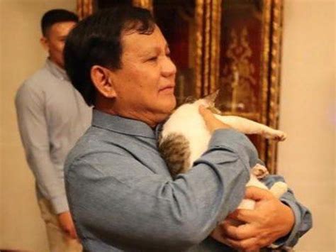 Fakta Menarik Dari Prabowo Subianto Capres Pecinta Kucing