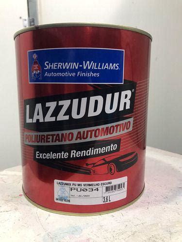 Base Lazzumix Pu034 Ms Vermelho Escuro 3 6 Litros Lazzudur LAZZURIL