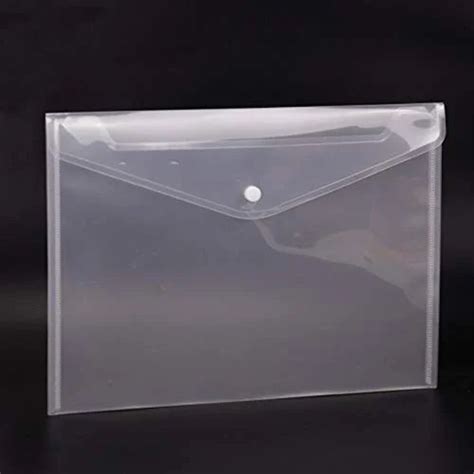 Plastic Filemate File Folder White And Transparent A Or Fs Size