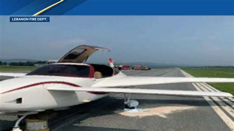 Small plane makes emergency landing in Lebanon, NH