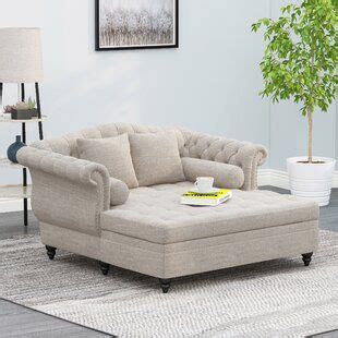 Rosdorf Park Bernabeu Tufted Two Flared Arm Chaise Lounge Wayfair