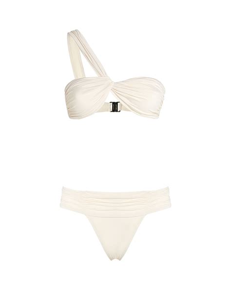 Meyia Set Bikini Τριγωνάκι Λευκό M23604 Skroutz gr