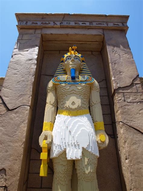 The Pharaoh In Kingdom Of The Pharaohs Is Over 6metres Tall And Made