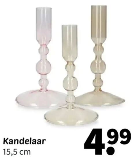 Kandelaar 15 5 Cm Aanbieding Bij Wibra