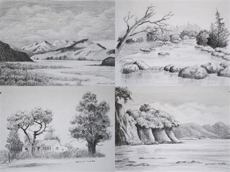 intro  landscape drawing   art lessons